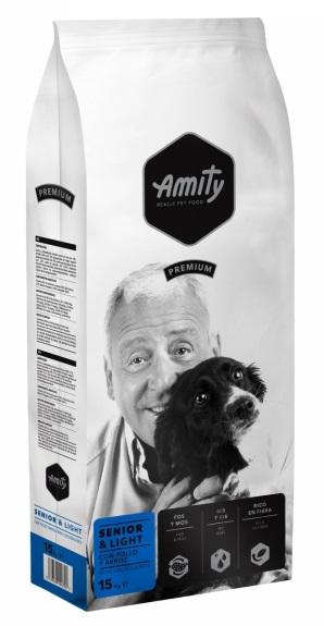 AMITY premium dog SENIOR/light - 3x15kg