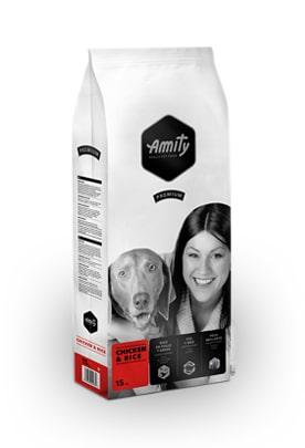 AMITY premium dog CHICKEN/rice - 3x15kg