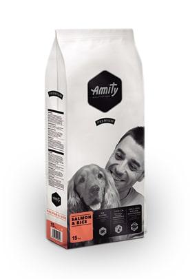 AMITY premium dog SALMON/rice - 2 x 15kg