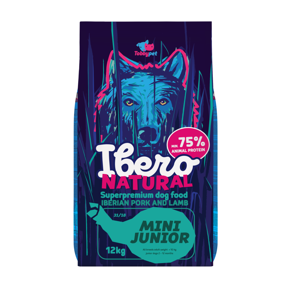 Ibero Natural Dog Mini Junior - 12kg