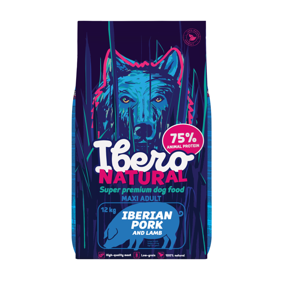 Ibero Natural Dog Maxi Adult - 12kg