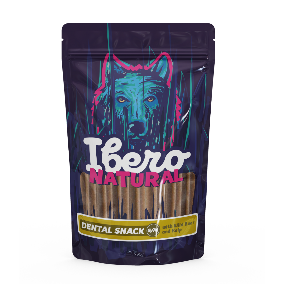 Ibero Dental Snacks Diviak/Morská riasa 480g - S / M (20ks)