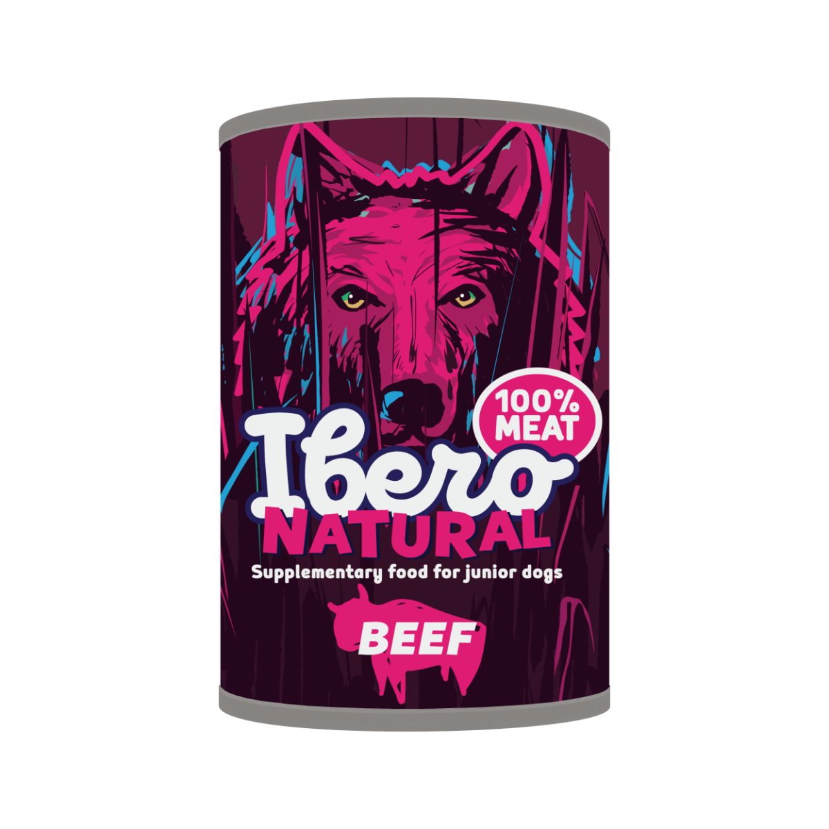 Ibero Natural Dog Junior Beef - 1200g