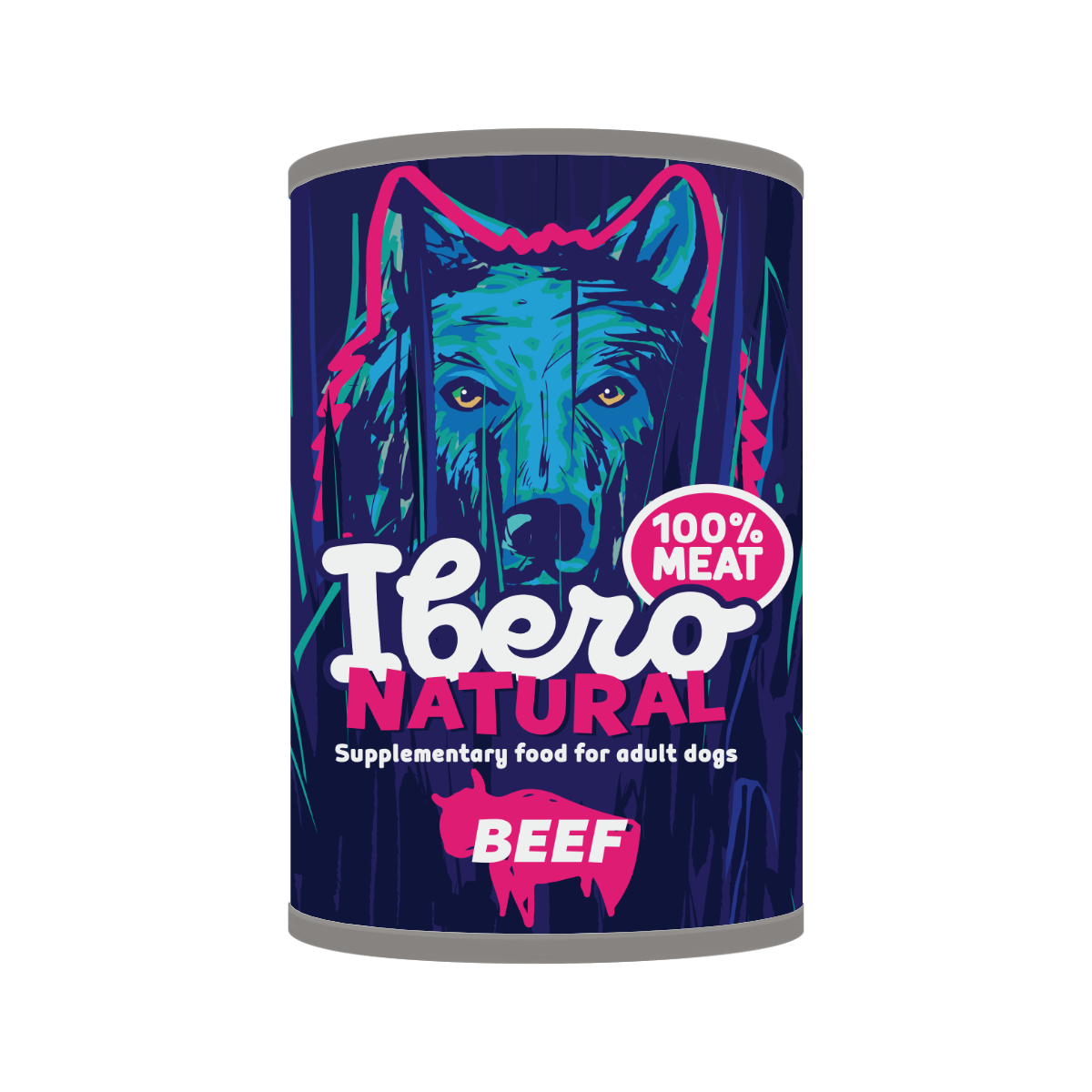 Ibero Natural Dog Adult Beef - 1200g