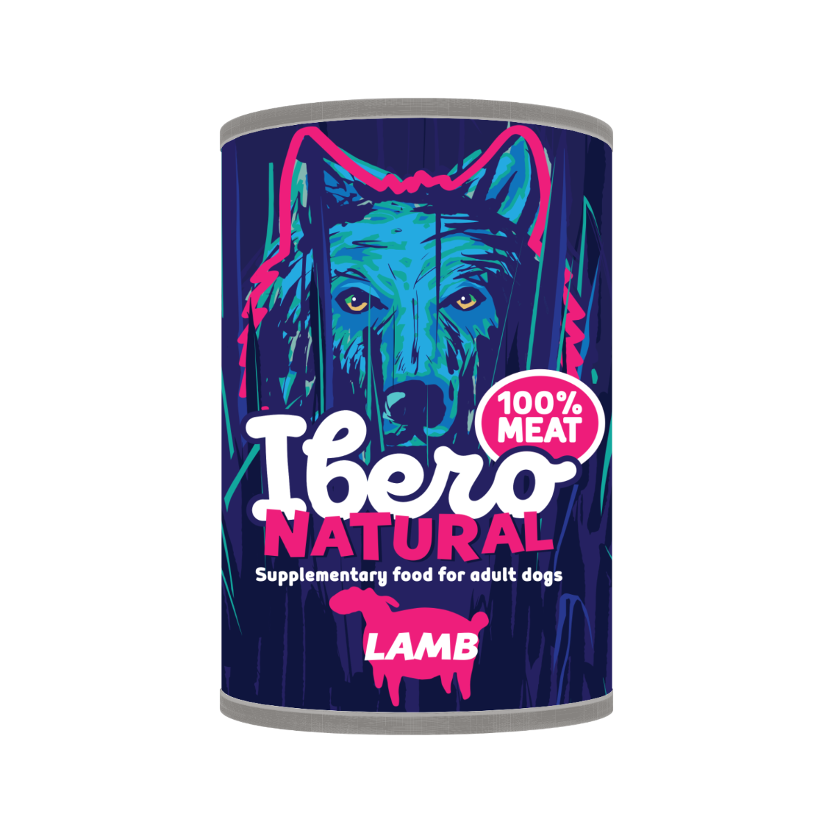 Ibero Natural Dog Adult Lamb - 1200g