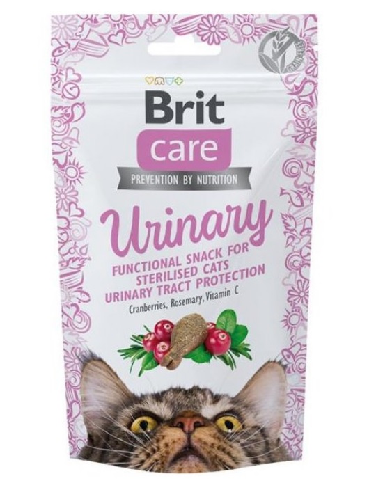 BRIT Care Snack Urinary - pre kastrované mačky 50 g - 50g / expirace 11.7.2023