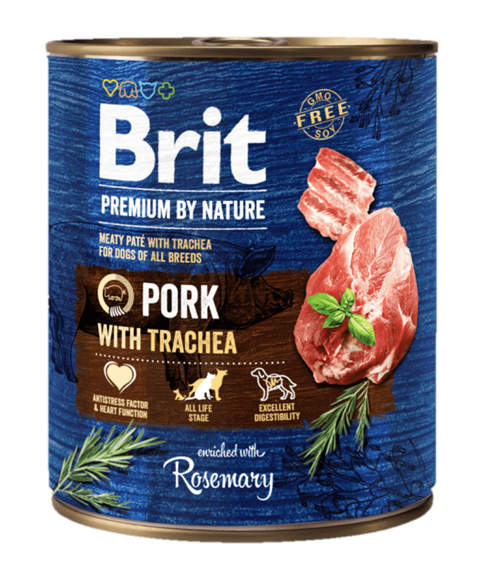Brit Premium by Nature Pork with Trachea 800 g