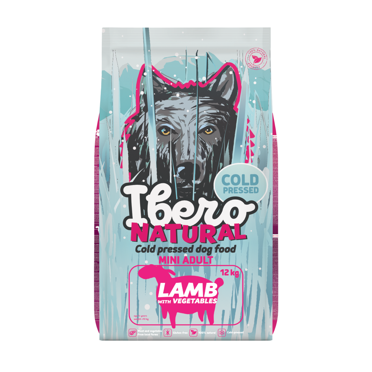 Ibero Cold Press Dog Mini Adult Lamb - 12kg