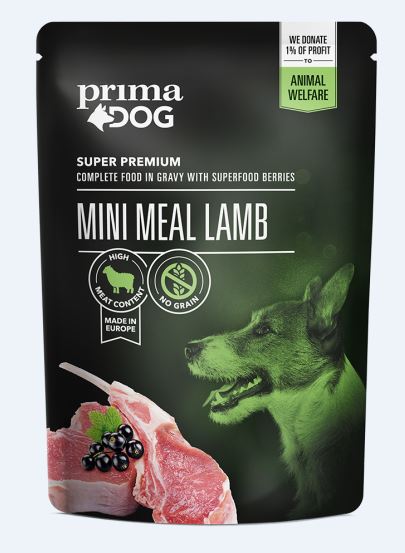 PrimaDOG kapsa Mini Meal Lamb - 85g