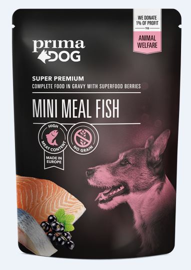 PrimaDOG kapsa Mini Meal Fish - 85g