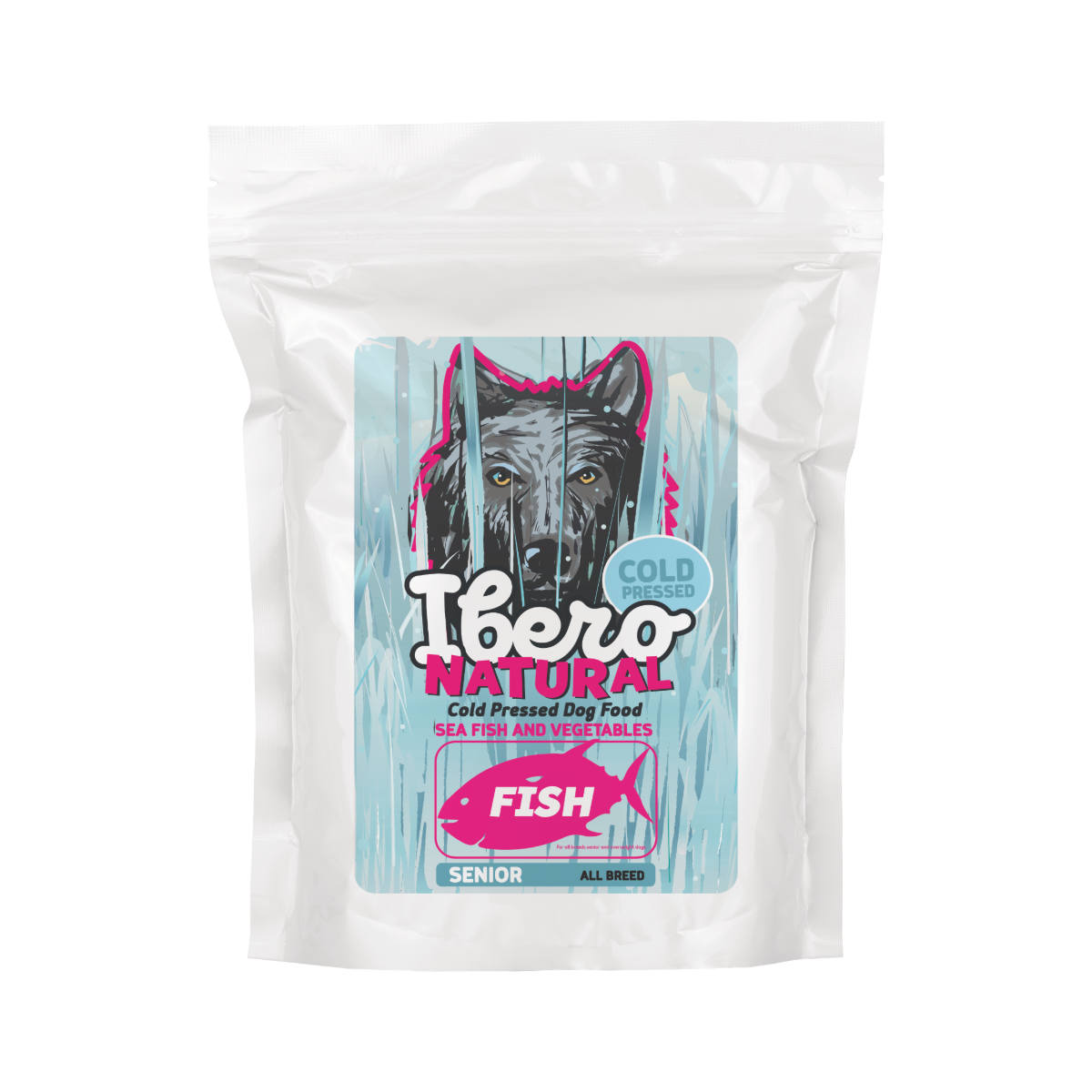 Ibero Cold Press Dog All Breed Senior &amp; Light Fish - 3kg