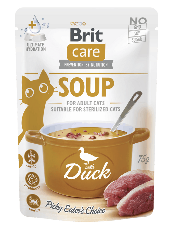 Brit Care Soup with Duck for Cats 75 g