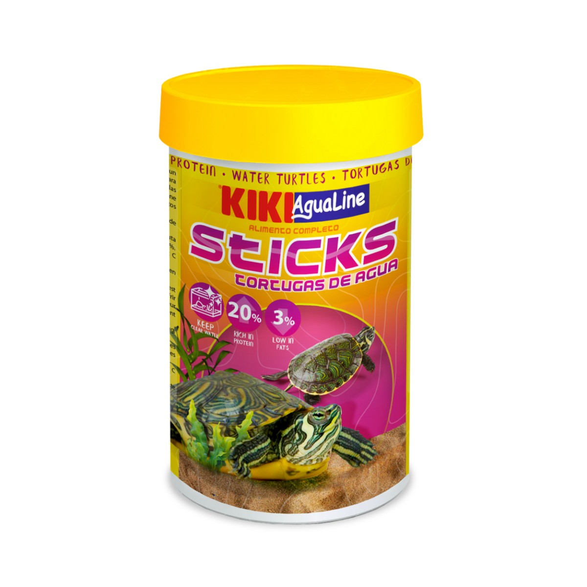 KIKI Aqua Line Sticks Vodná Korytnačka - 85g