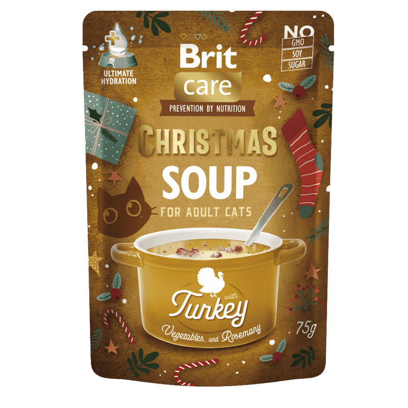 Brit Care Christmas Soup with Turkey, Vegetables a Rosemary - 75g