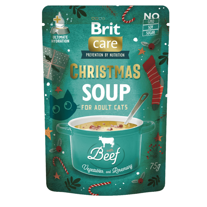 Brit Care Christmas Soup with Beef, Vegetables a Rosemary - 75g