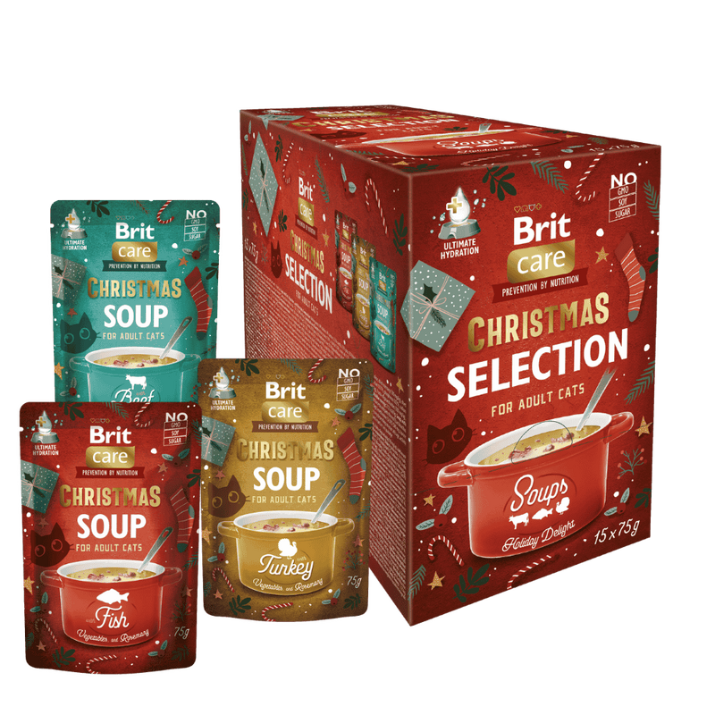Brit Care Christmas Selection Soups Multipack - 15x75g