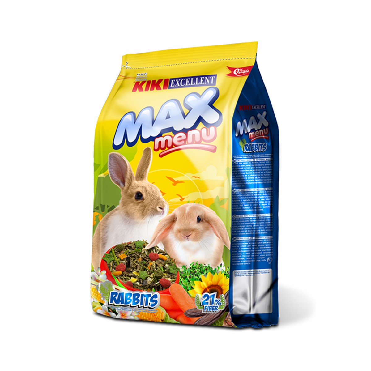 KIKI Excellent Max Menu Zakrpatený Králik – 5 kg