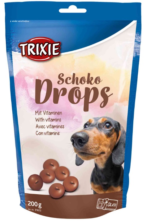 Pochúťka dog SCHOKOdrops (trixie) - 200g