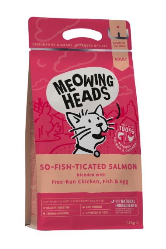 Meowing Heads SO-FISH-ticated salmon - 1,5kg