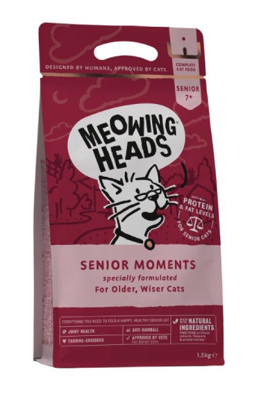 Meowing Heads SENIOR MOMENTS - 1,5kg