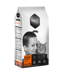 AMITY premium cat SALMON/rice - 3x10kg