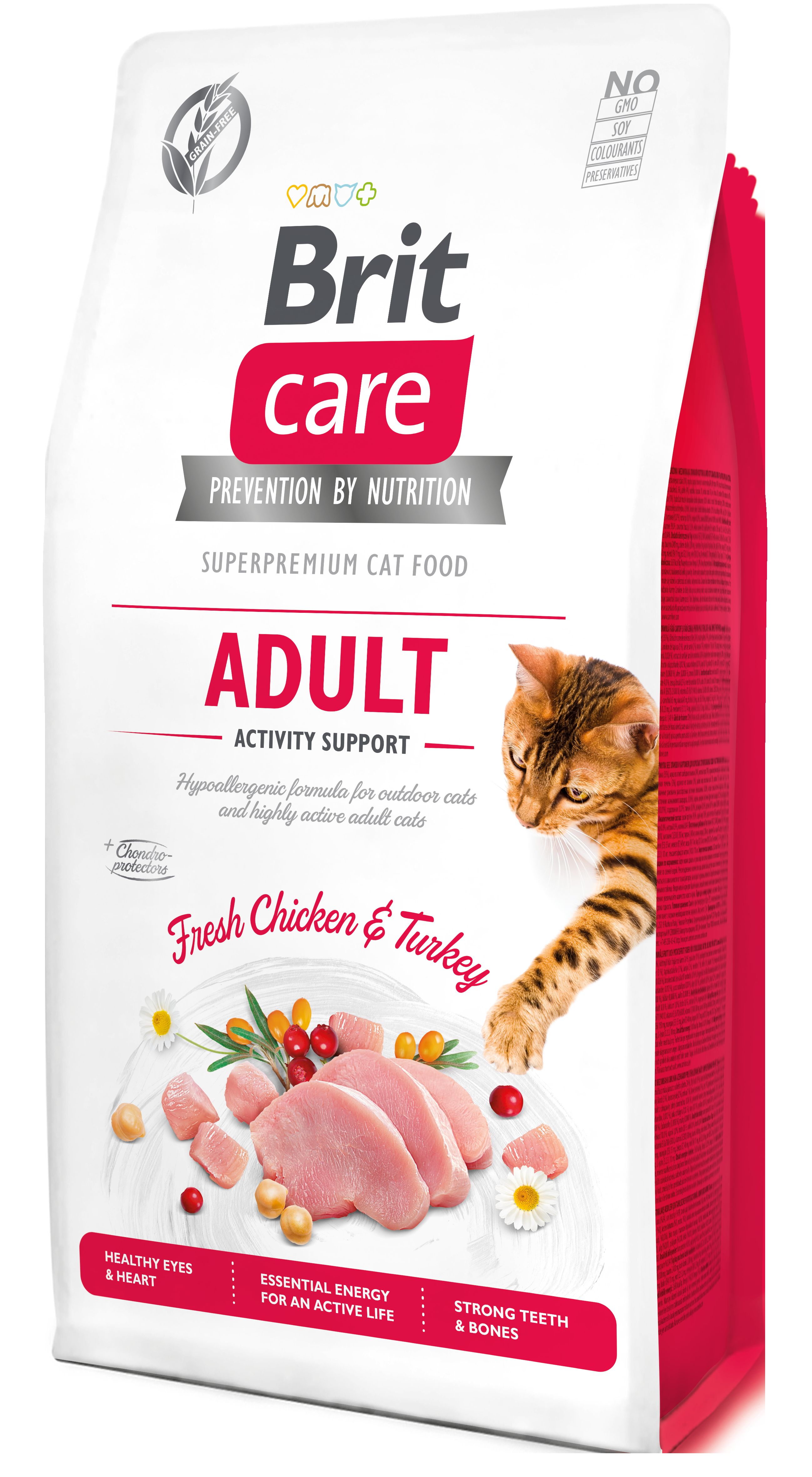 BRIT CARE cat GF ADULT ACTIVITY support - 7kg