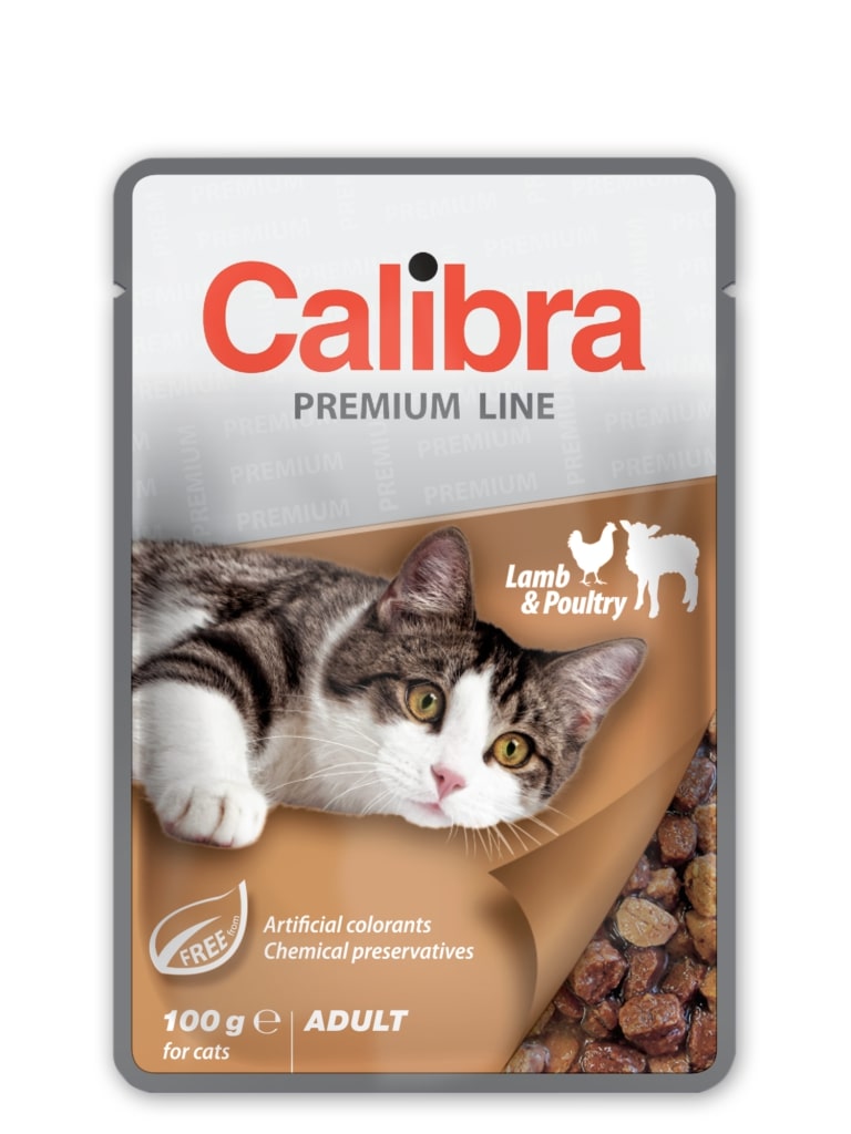 CALIBRA cat ADULT LAMB/poultry - 100g