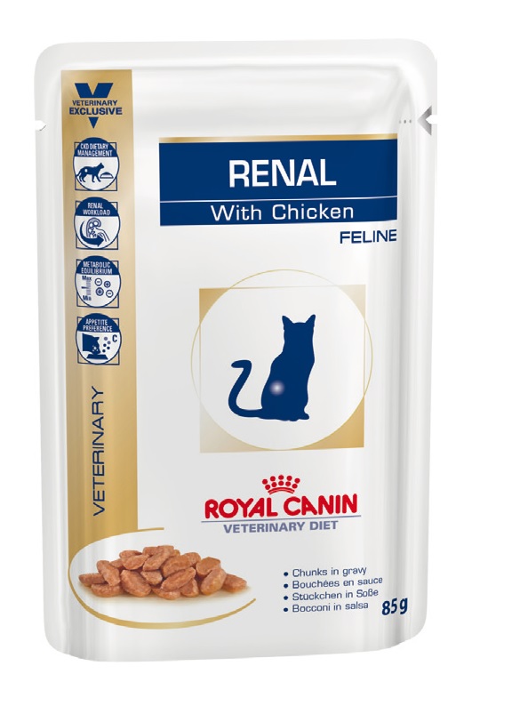 Royal Canin VD Feline Renal 12x85g + Množstevná zľava