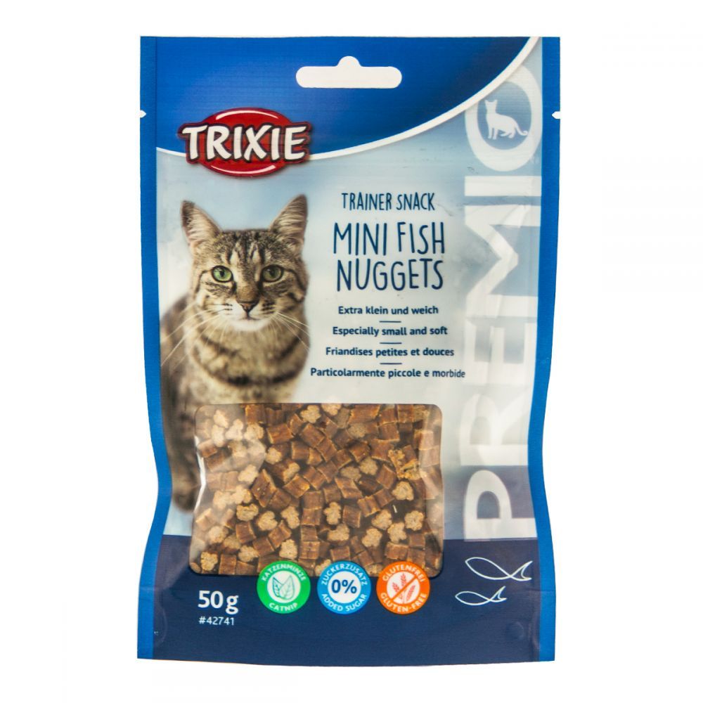 Cat pochúťka MINI fish Nuggets (trixie) - 50g