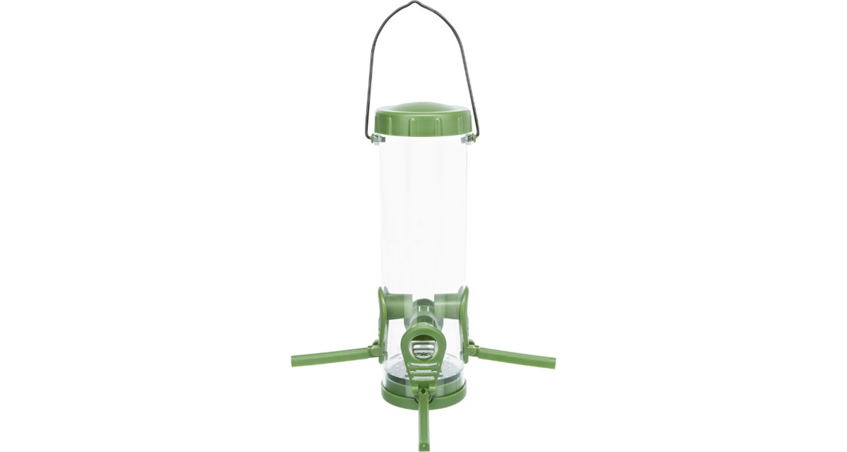 Trixie Záhradné Závesné Automatické Kŕmidlo - 4 otvory 450ml/23cm