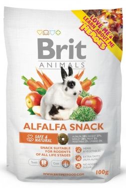 BRIT animals snack ALFALFA - 100g