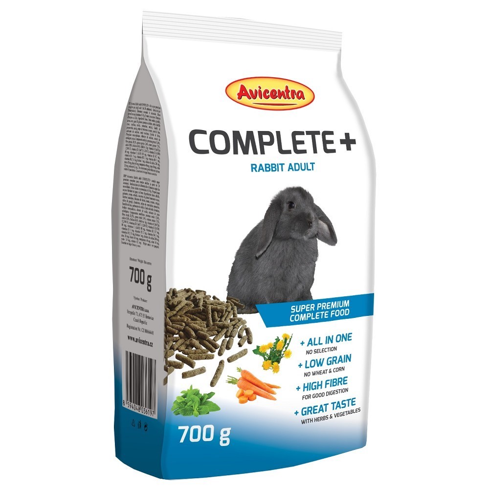 Avicentra COMPLETE+ RABBIT ADULT - 700g