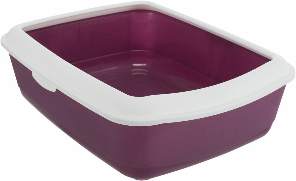 WC CLASSIC (s okrajom) 37x15x47 cm - Ružovo/biela