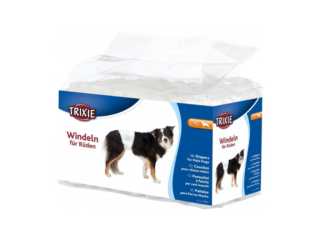 PLENY papierové pre psy (trixie) - L-XL 60-80cm/12ks